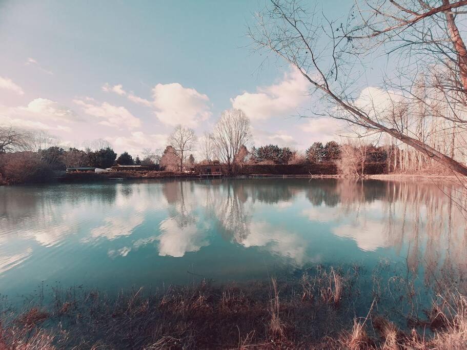 Chalet Les Pieds Dans L'Eau La Campagne A La Ville Saint-Doulchard Dış mekan fotoğraf