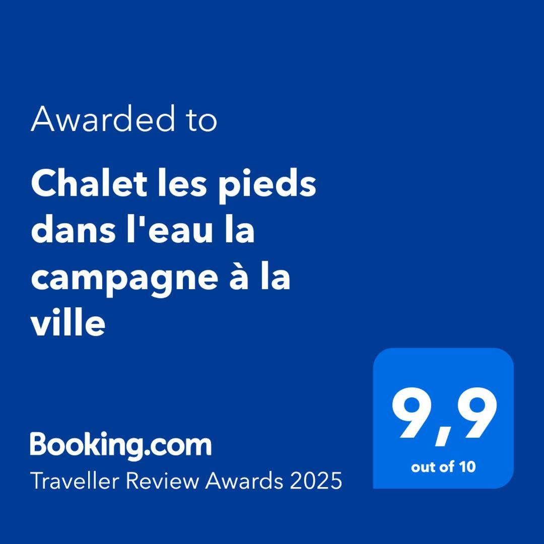 Chalet Les Pieds Dans L'Eau La Campagne A La Ville Saint-Doulchard Dış mekan fotoğraf